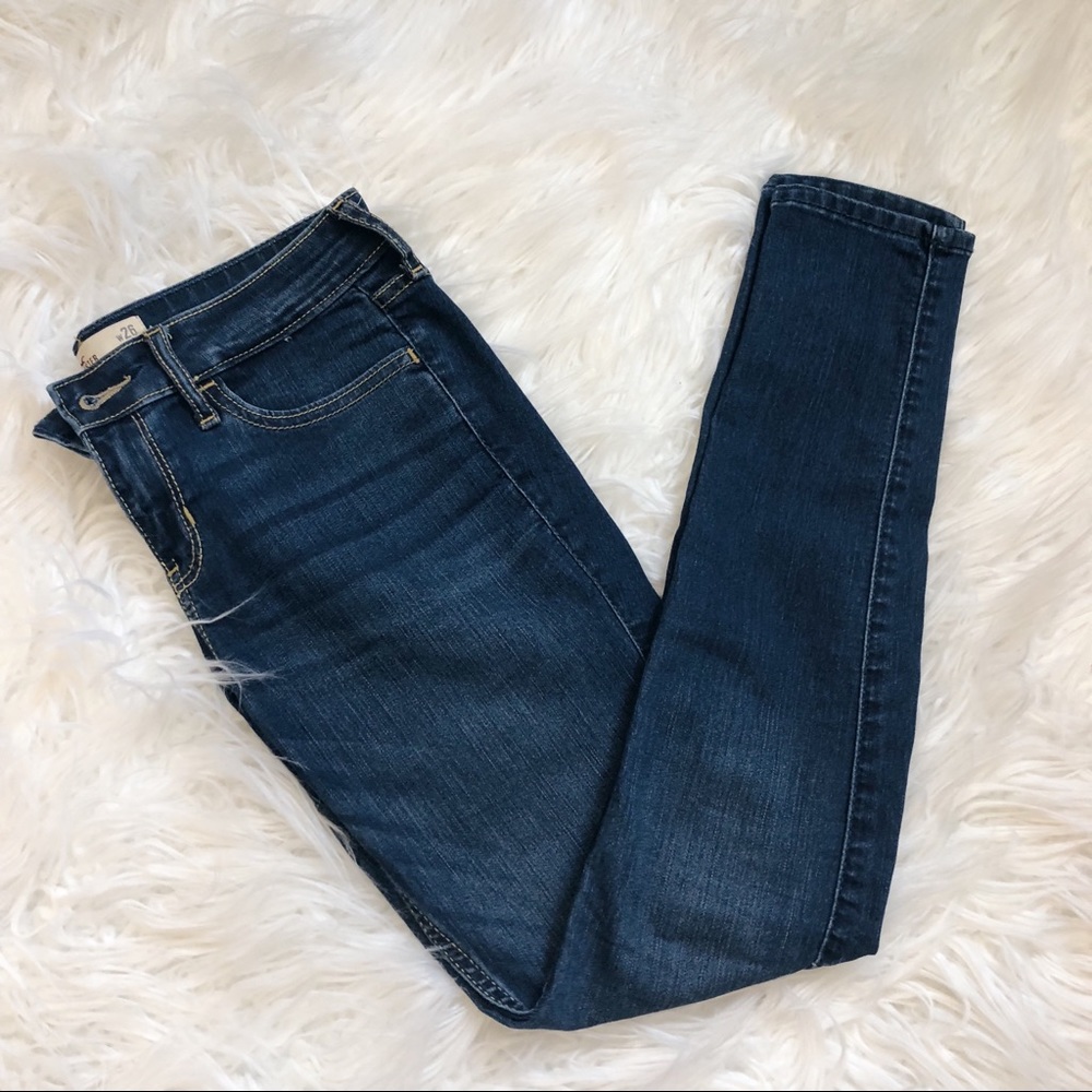 Hollister Dark Wash Super Skinny Jeans